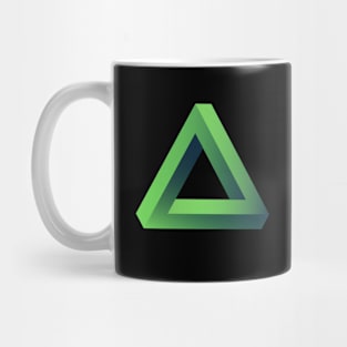 endless triangle (green) Mug